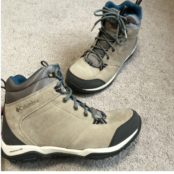 Columbia Shoes Columbia Mount Carmel Mid Waterproof Tan Hiking